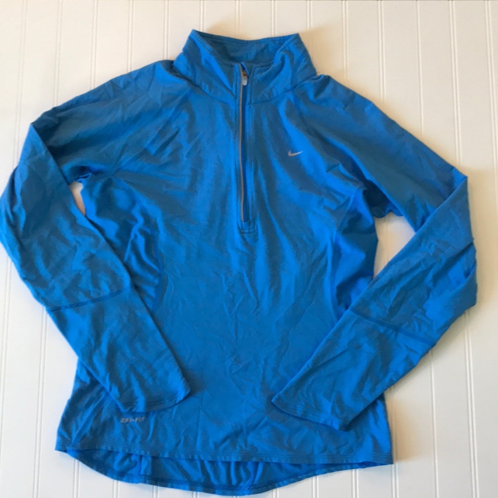 Nike women’s Small blue Quarter Zip pullover